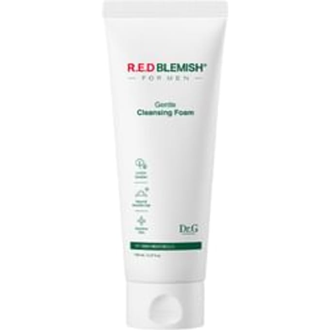 Dr.G Red Blemish Pour Hommes Mousse Nettoyante Douce Rafraîchissante Hydratante 150ml