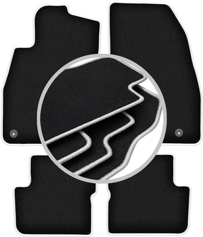 CARLUX-SILVER automatten voor: Opel Corsa E hatchback (2015-2020)
