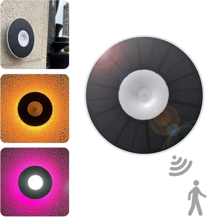 Solar Buitenlampen met Bewegingssensor en IP68 Waterdicht