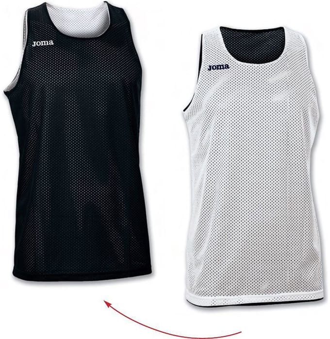 Joma Aro Reversible Shirt Heren - Wit / Zwart | Maat: M