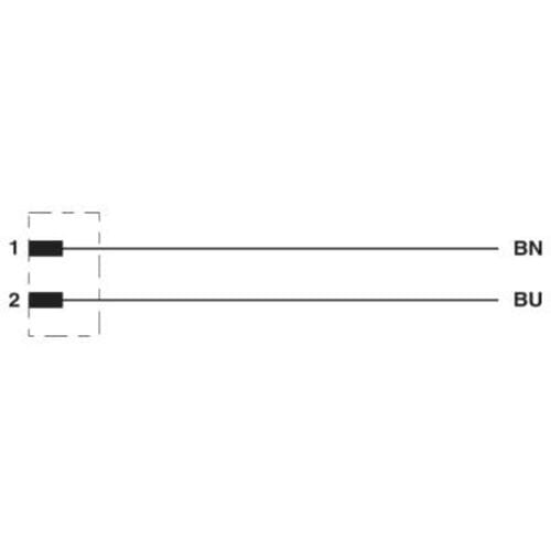 Phoenix Contact 1410752 Sensor/actuator connector, geassembleerd Aantal polen (sensoren): 2 1.50 m 1 stuk(s) Piece