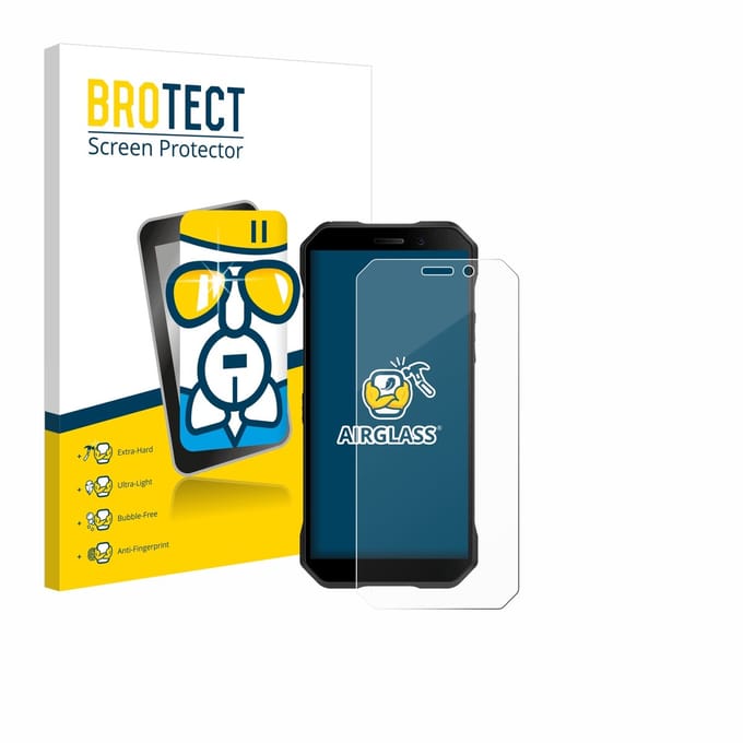 Screenprotector voor Doogee S61 Pro Beschermglas transparant