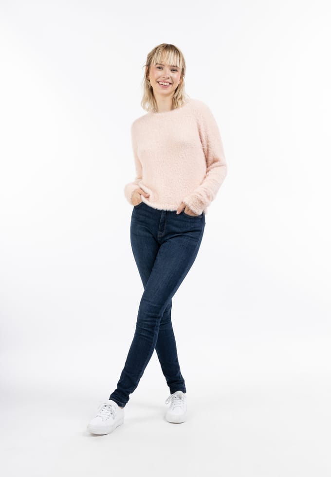 Mymo Gebreide trui Dames roze