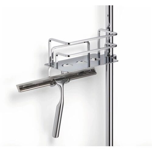 Giese shower basket Optisign with hook and wiper for shower bar left 30787-02