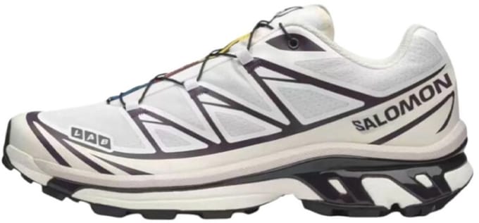 Salomon XT-6 White Vanilla Ice Plum - Maat 42