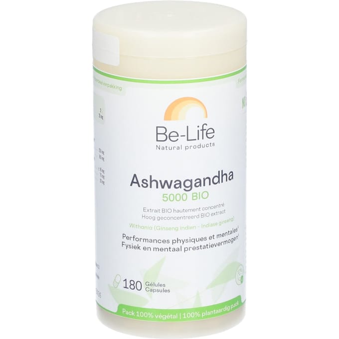 Be-Life Ashwagandha 5000 Bio 180 Capsules