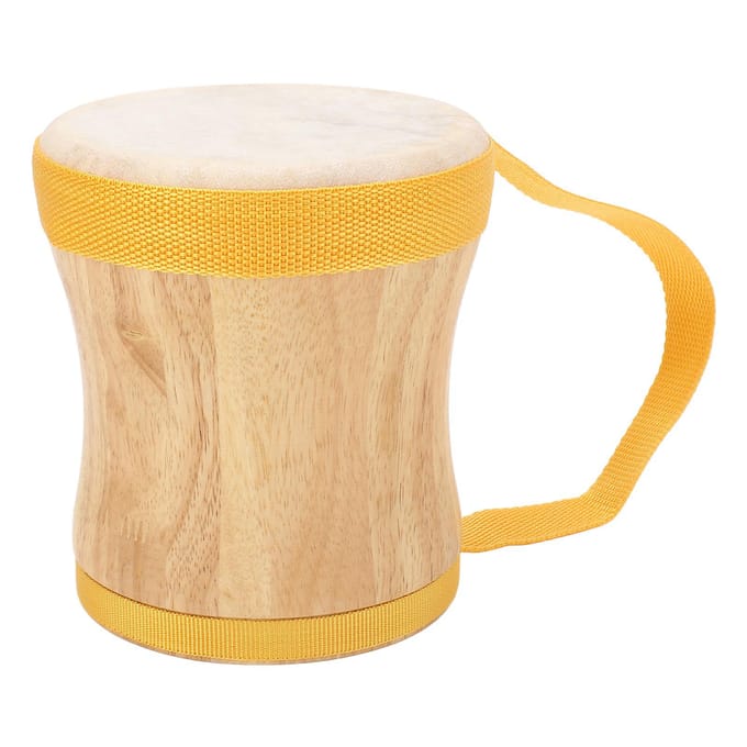 Handdrumstel Hout Schapenvacht Top Professioneel Percussie-instrument Drum met Stok Geel blauw