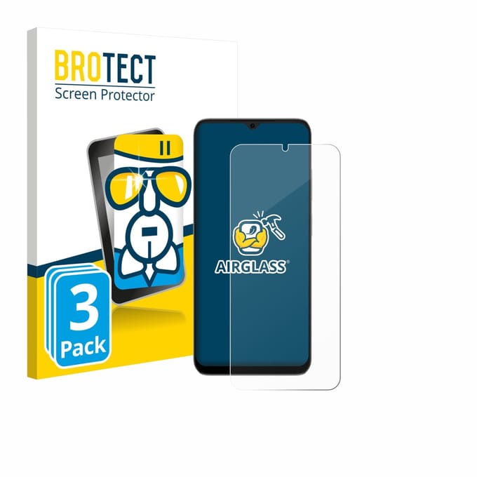 Screenprotector 3 Stuks voor Doogee Note 56X Beschermglas transparant