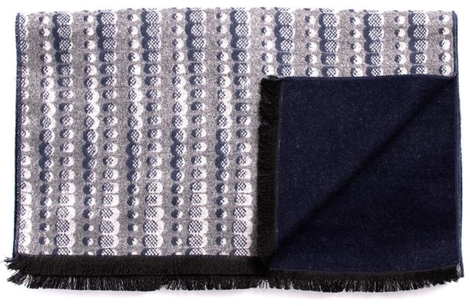 DAMASO Viscose scarf with irregular dot Multi (TRSCIE212 - 1000)