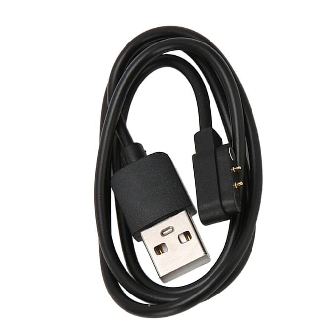 Smartwatch Magnetische Oplaadkabel voor Xiaomi Haylou RT2 LS10 USB Snellaadkabel Stroombasis black