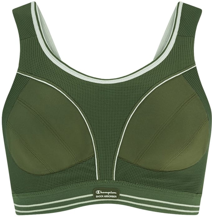 Shock Absorber Ultimate Run Bra - Bronze Green - 70E