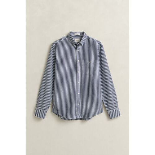 Gant blauw gestreept overhemd normale fit