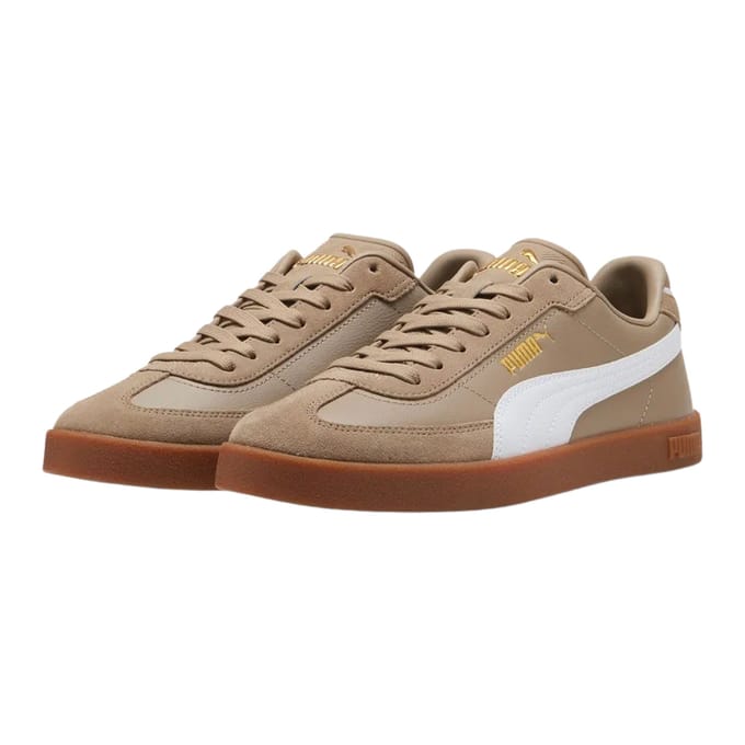 PUMA Puma Club II Era Unisex Sneakers - Ice Coffee-PUMA White