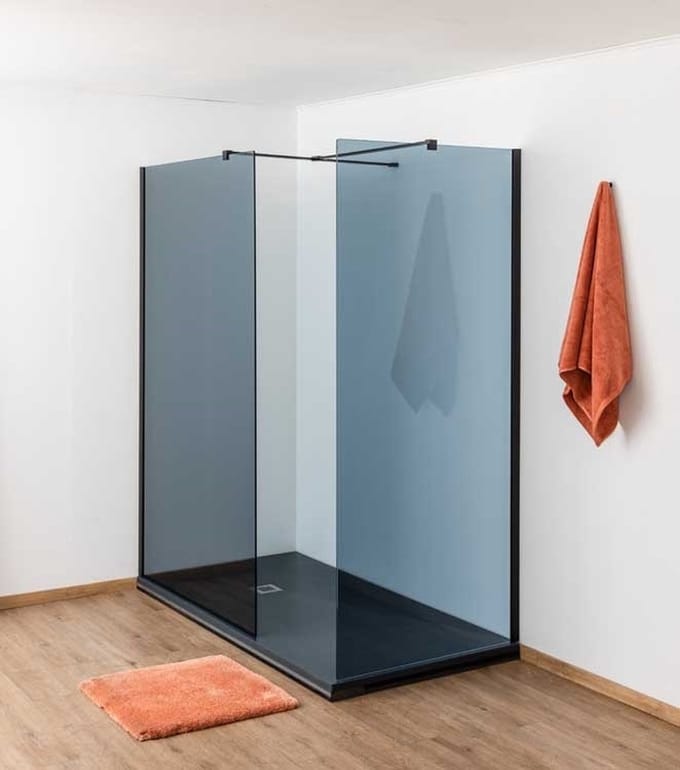 Sanifun douchecabine Amber 970 x 870 Grijs Z