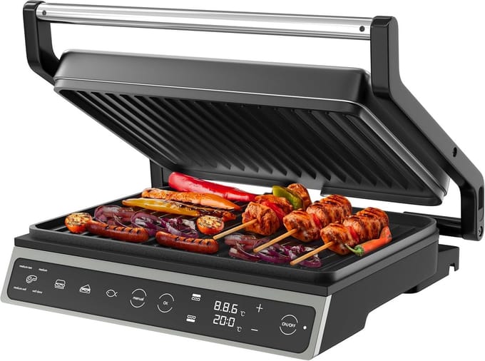 Tosti Apparaat – Panini Grill – Contactgrill - elektrisch grill