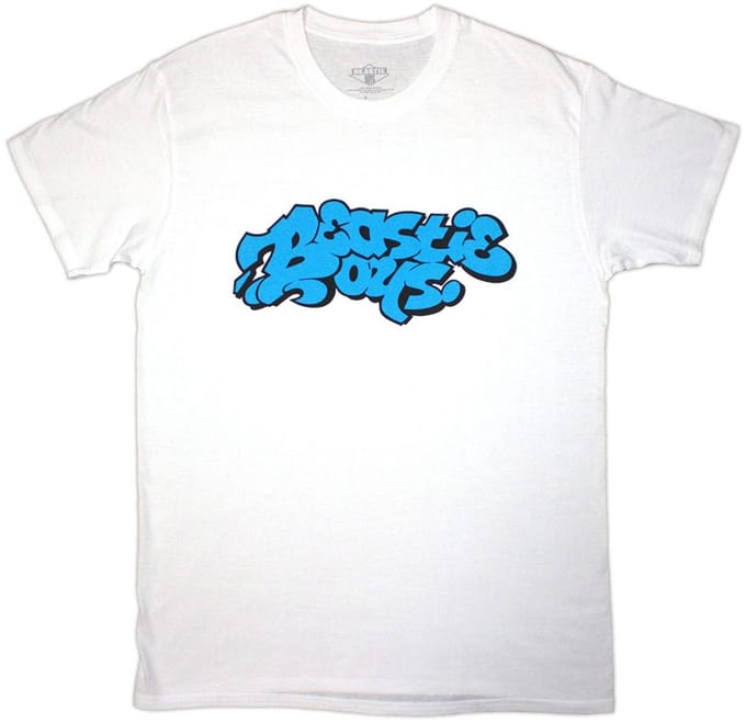 Beastie Boys - Graffiti Logo Heren T-shirt - S - Wit