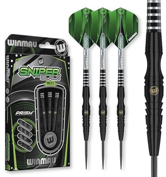 Dartpijlen 90% Tungsten Zwart - Perfecte Precisie
