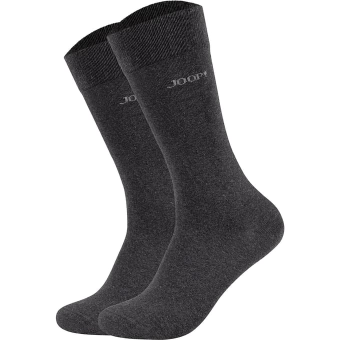 JOOP! Sokken Unisex premium essential organic cotton Socks 2p Set van 2