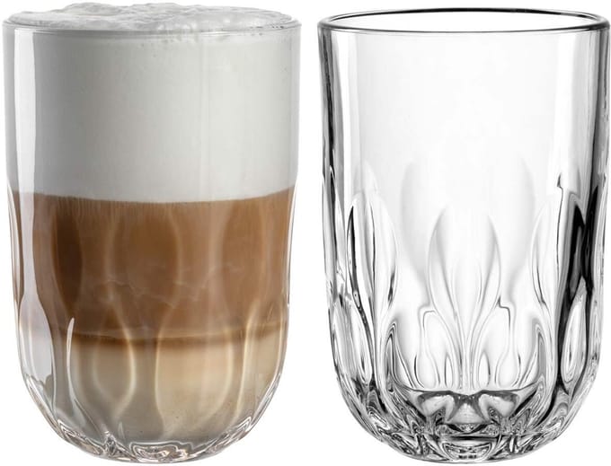 Leonardo GOCCE 3 Latte Macchiato glas 390ml - set/2
