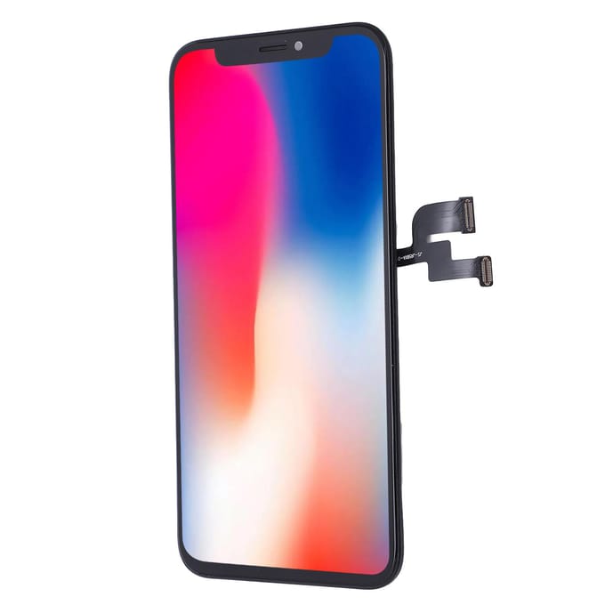 5.8in Telefoonscherm Assemblage met Frame en Reparatieset 3D Touch Gezichtsherkenning LCD Display Touch pink