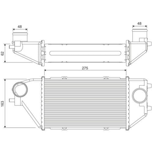Intercooler VALEO 818381