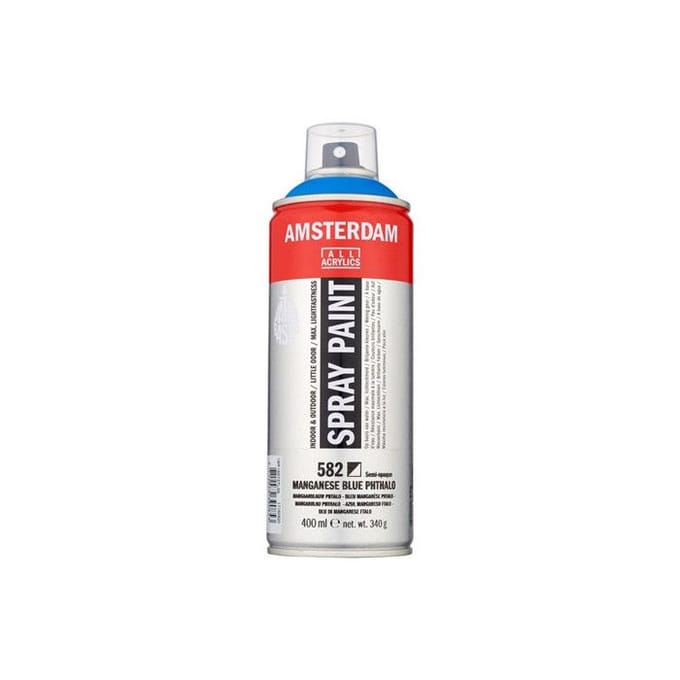 Spraypaint - 582 Mangaanblauw Phtalo - Amsterdam - 400 ml