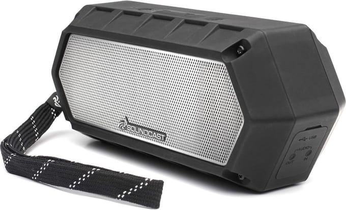 Draagbare Waterdichte Bluetooth Speaker met USB & AUX Ingang - Kristalhelder Geluid
