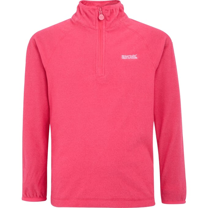Regatta Kinderen/Kinderen Loco Fleece (Pop/Framboos Rimpeling)