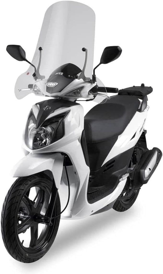 Windscherm Scooter - Scooter Windgeleider - Bescherming Tegen Wind - Specifiek Model - 62 x 71 cm - Transparant