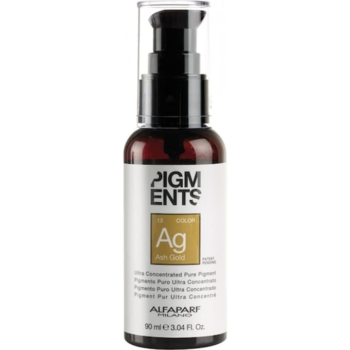 Onthullende crème Alfaparf Milano Pigments Nº 13 AG Gouden Grijs 90 ml