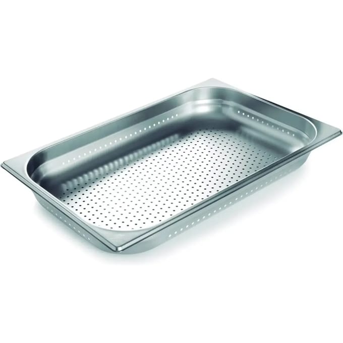 Perforerende bak 1/1 inox Lacor