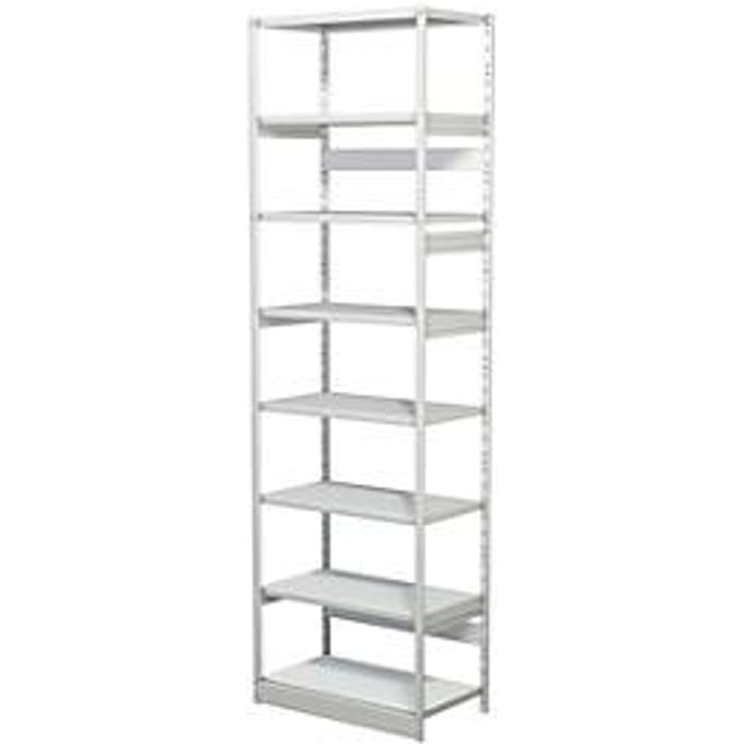 Complete stelling PROGRESS 500 T, basissectie, zonder achterwand, H 2600 x B 750 x D 440 mm