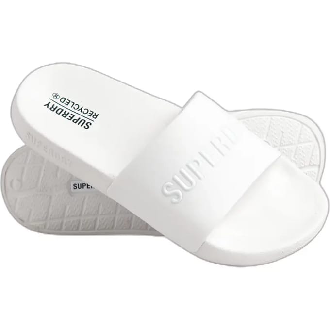 Damespantoffels met logo Superdry Code