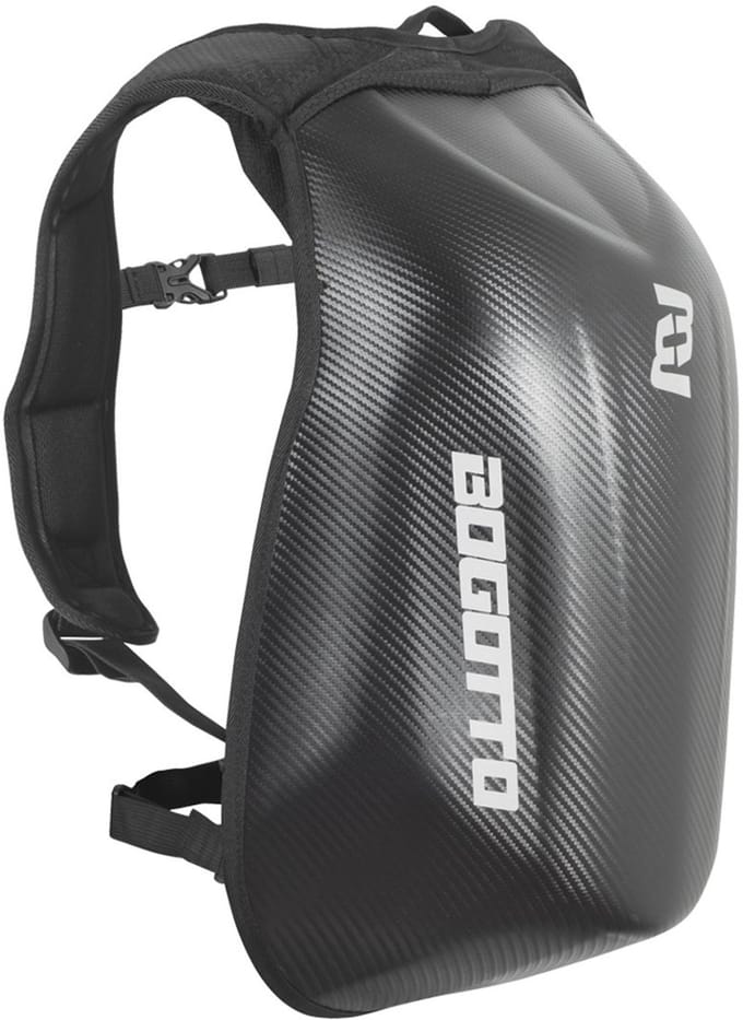 Bogotto Hump Race Carbon Look Motor Rugzak - Bagage