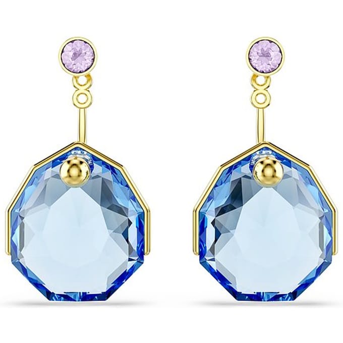 Swarovski Gema Dames Oorbellen Metaal - Goud