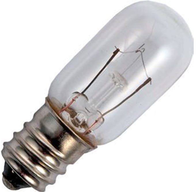 Signaallamp E12 12V 5W - 416 mAh - Per stuk - T16 Gloeilamp Ø16mm - 45mm - 2500K - Dimbaar