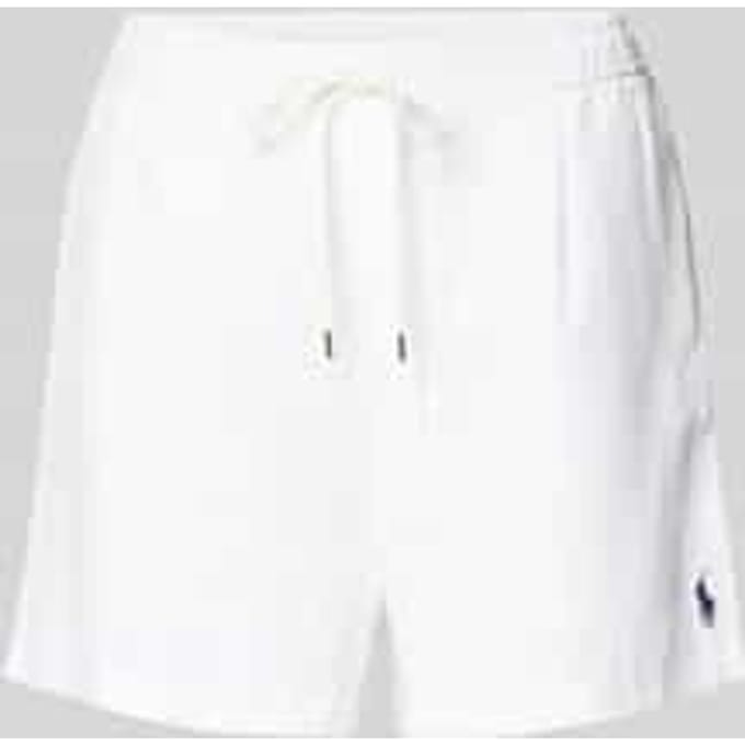 regular fit linnen short met trekkoord