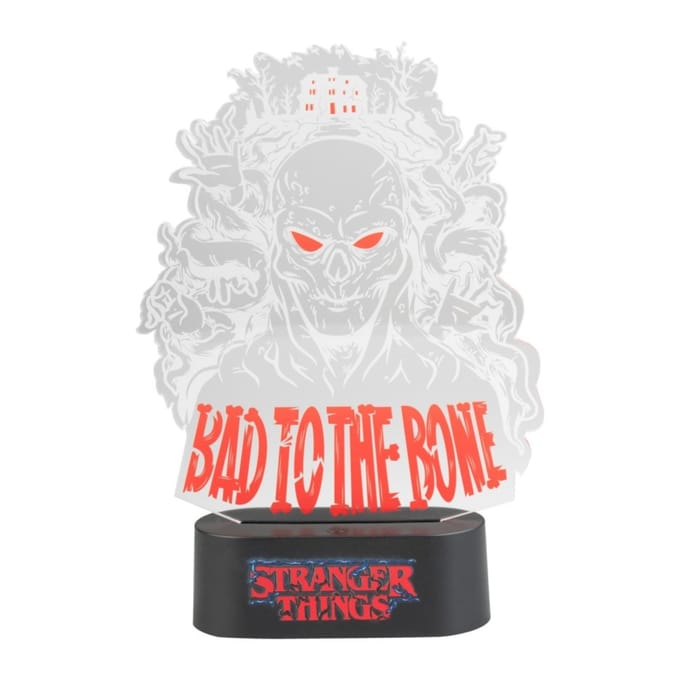 Stranger Things Bad To The Bone LED Table Lamp