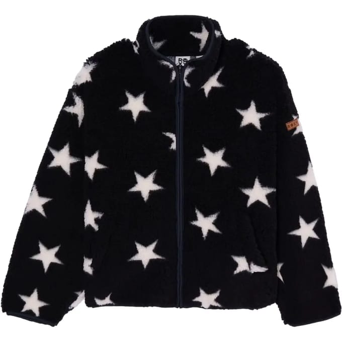 Fleece met rits voor meisjes Roxy Like Electricity