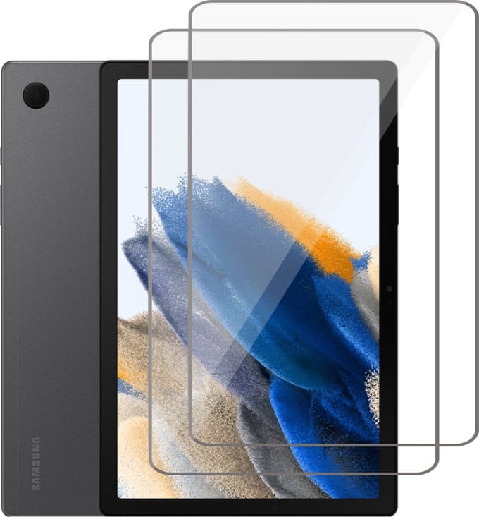 Geschikt voor Samsung Tab A8 Screenprotector - Tempered Glas Beschermglas Screen Protector - 2 Stuks