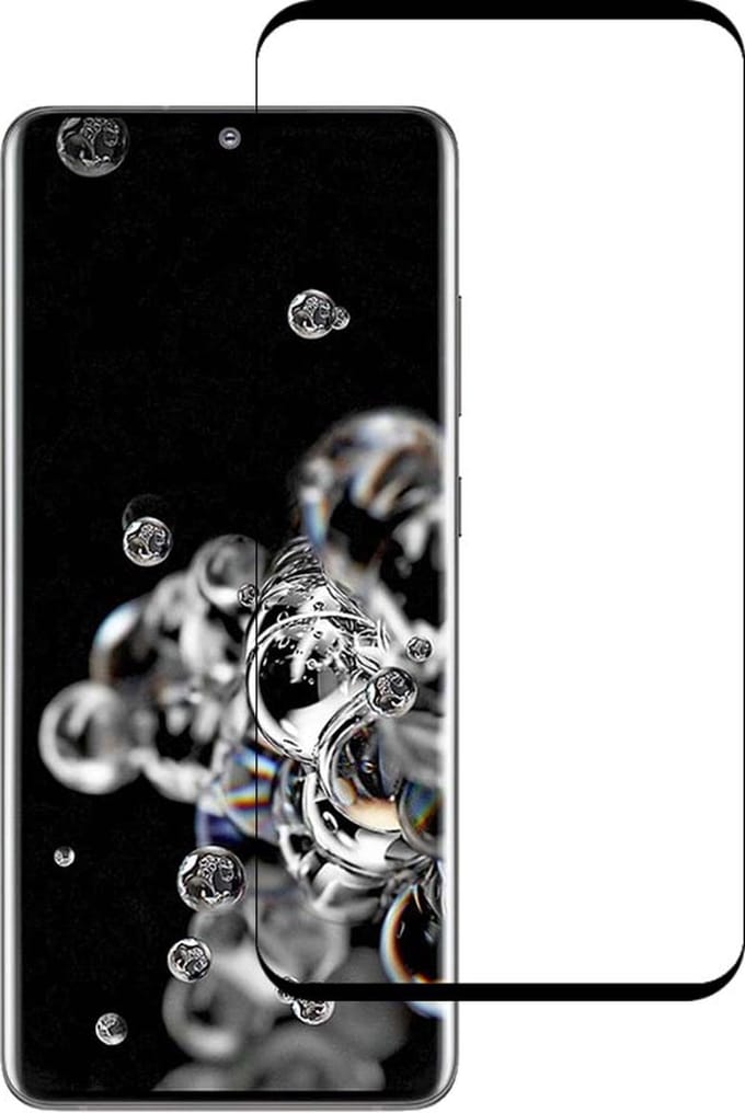 Smartphonica Screenprotector voor Samsung Galaxy S20 Ultra van glas geschikt voor Samsung Galaxy S20 Ultra