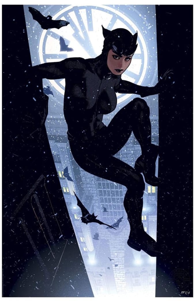 Sideshow Collectibles DC Comics Art Print Catwoman 41 x 61 cm - unframed Poster & Wallscrolls