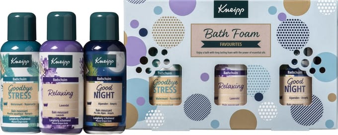 Kneipp Geschenkset Badschuim Favourites - Inhoud: 3 x 100ml