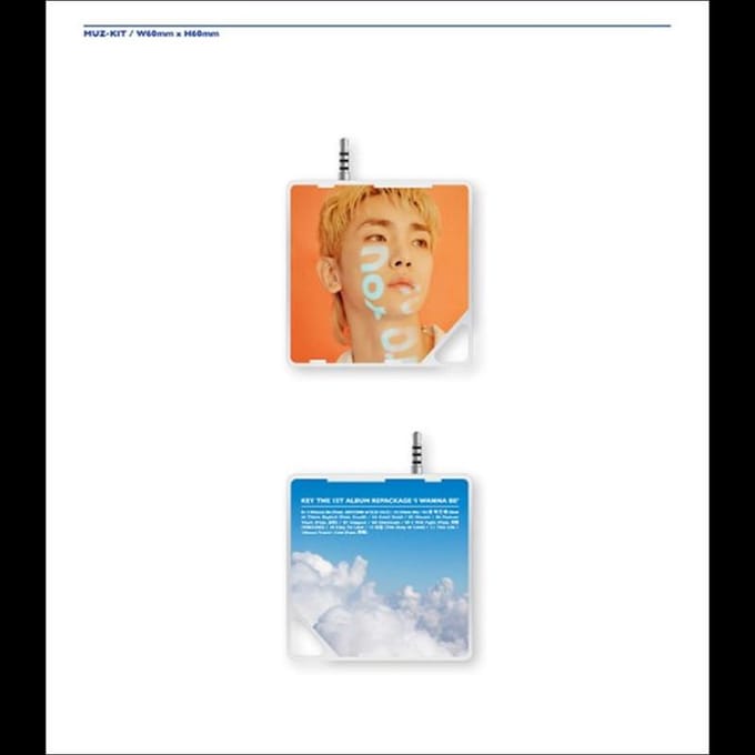 SHINEE KEY [I WANNA BE KEY] Kitalbum KiT ver. blue