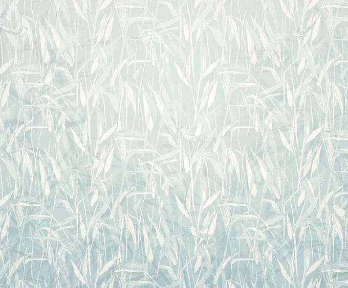 Fotobehang - Reed 300x250cm - Vliesbehang