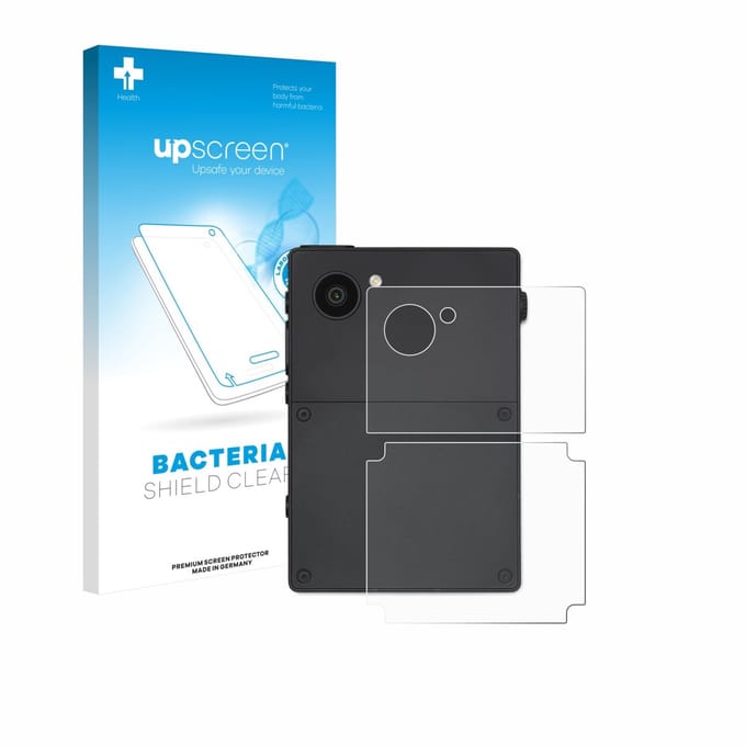 upscreen - Screenprotector voor Light Phone 3 (Achterkant) - Folie Beschermfolie transparant antibacterieel