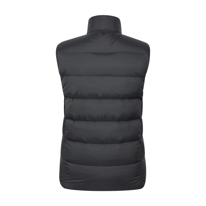 Mountain Warehouse Heren Stratus Dons Pakbare Gilet (Zwart)