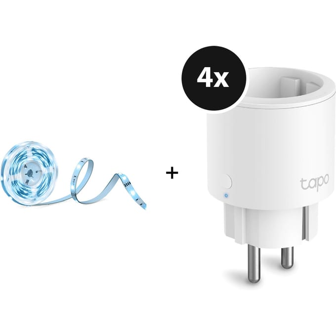 TP-Link Tapo L900-5 Smart Wifi Light Strip + Tapo P115 4-pack