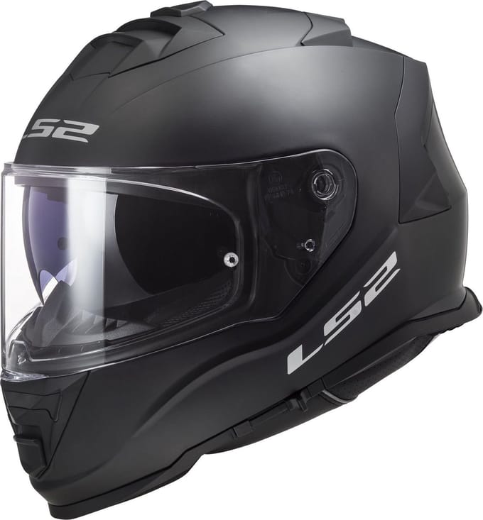 LS2 FF800 Storm II Solid Mat Zwart Integraalhelm - Helm