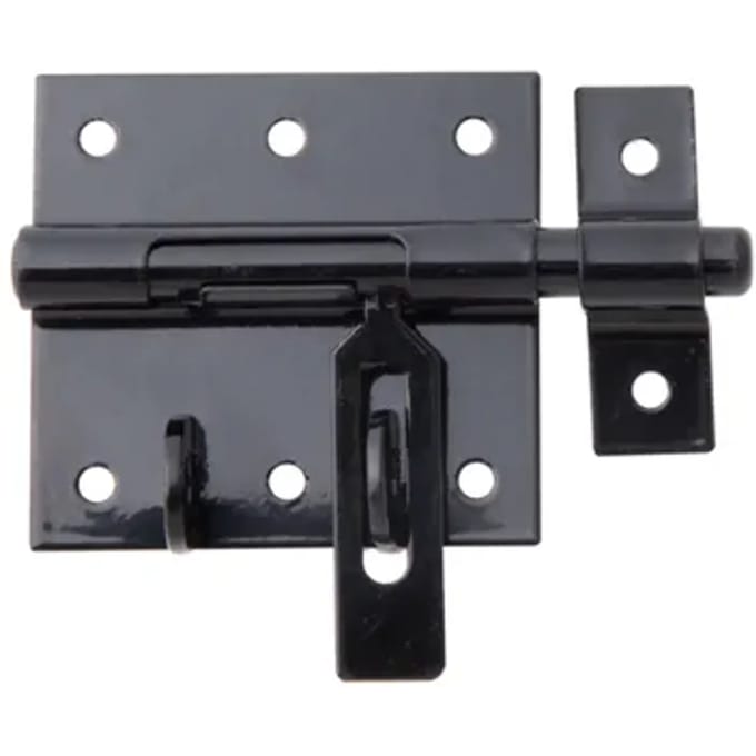 Alberts Sluitgrendel Met Platte Greep - Verzinkt Staal - 70x100 Mm